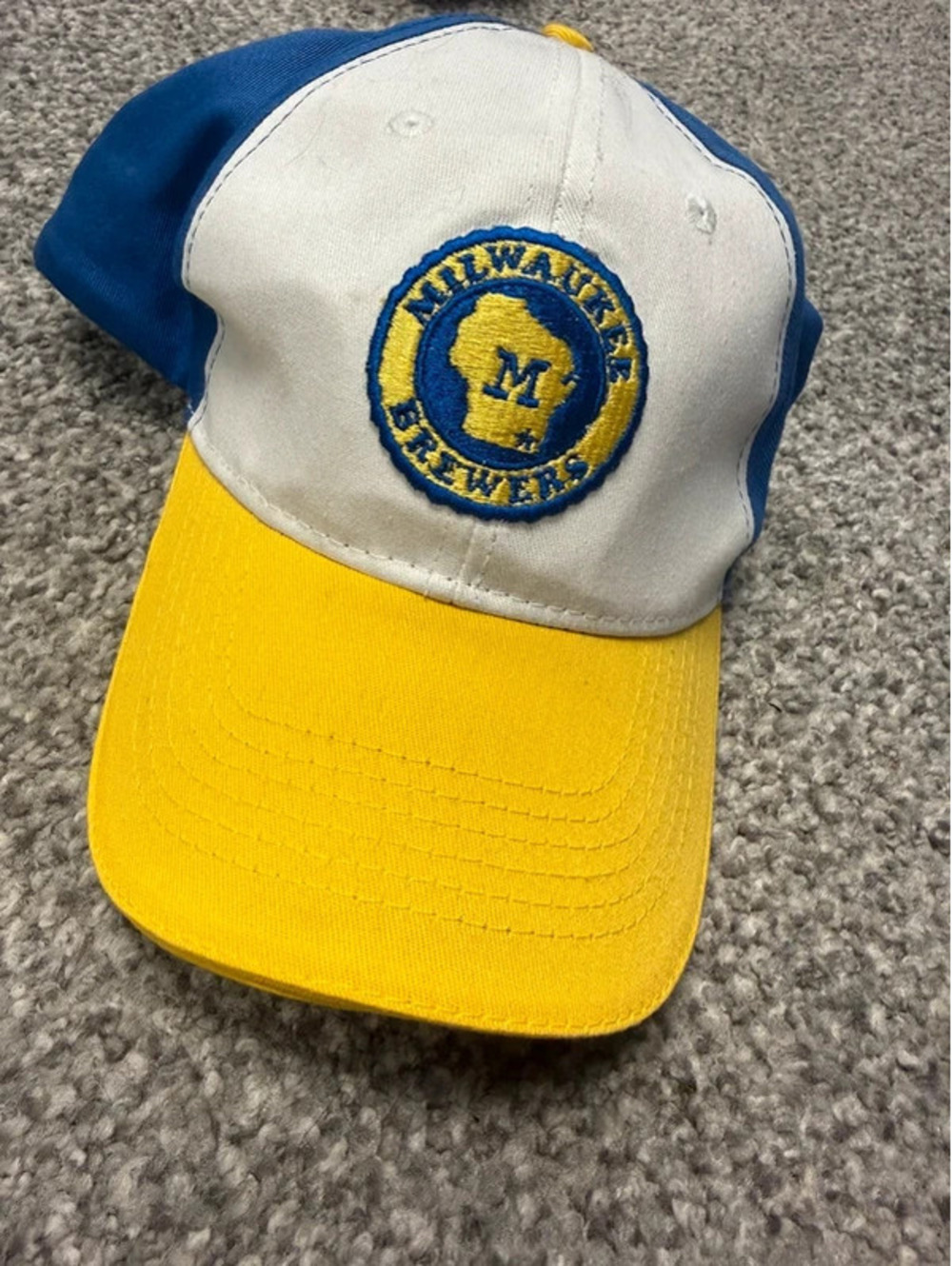 Vintage Style Milwaukee Brewers Miller Lite Snapback Hat Cap